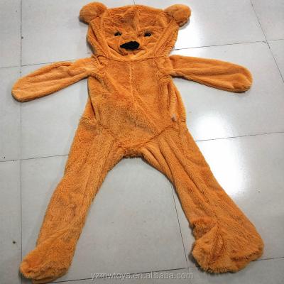 China Competitive promotion promotion quality more colors 200cm teddy bear skin for sale