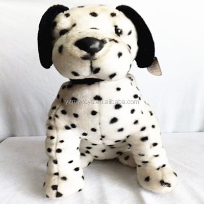 China Custom Animal Promotion Lovely Spotted Soft Dog Toy for sale