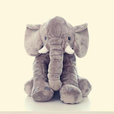 China Big Pillow Stuffed Plush Home Decor Plush Toy OEM Baby Elephant Toy for sale