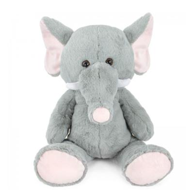 China Custom Stuffed Plush Elephant Toy Gray Plush Toy Soft Plush Elephant for sale