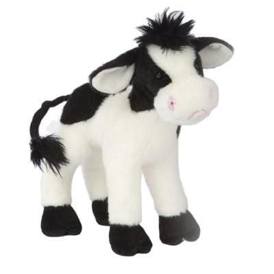 China Realistic Plush Soft Stuffed Cow Plush Toy Soft Stuffed Cow Plush Toy for sale