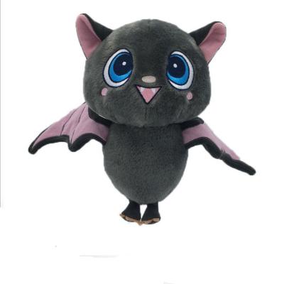 China Black Stuffed Plush Cartoon Bat Plush Bat Plush Toys for sale