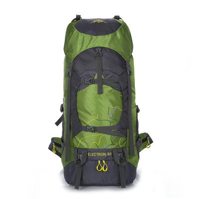 China New Outdoor Climbing Bag Travel Nylon Backpack Large Capacity Waterproof Hiking Rucksack for sale