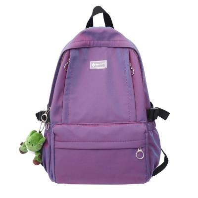 China Waterproof Teens School Bag Logo Fashionable Backpack Custom Made For School And College for sale