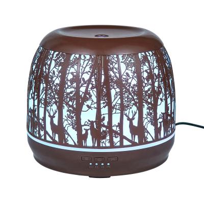 China RV Wholesale OEM Essential Oil Therapy / Forest Metal Iron Air Humidifiers ODM Deer Sniff Aroma Diffusers for sale