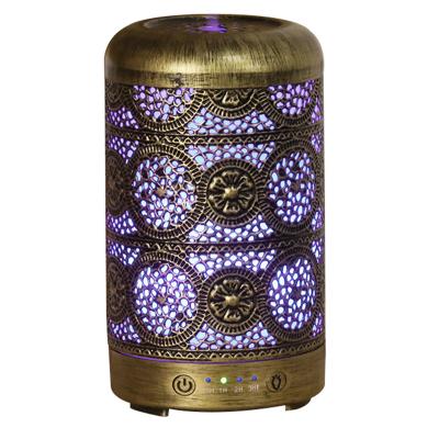 China Best Selling Wholesale 100ml RV Household Led Light Colorful Ultrasonic Essential Oil Aroma Diffuser for sale