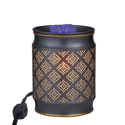 China American Incense Wholesale Fragrance Essential Oil Wax Iron Warm Light Home Durable Cast Iron Oil Burner for sale