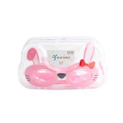 China Anti Fog Silicone Animal Shape Cartoon Waterproof UV Protection Swimming Goggles for sale