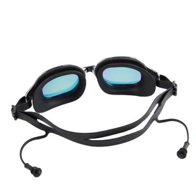 China UV-Protection Anti Fog Waterproof Soft Wide Vision Protection Convenient Swimming Goggles for sale