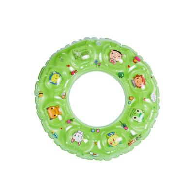 China Child Crystal PVC Floating Inflatable Swimming Ring For Adults And Children for sale