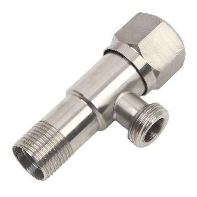 China Modern SUS 304 Stainless Steel Water Heater Toilet Water Inlet Stop Valve with Copper Core for sale