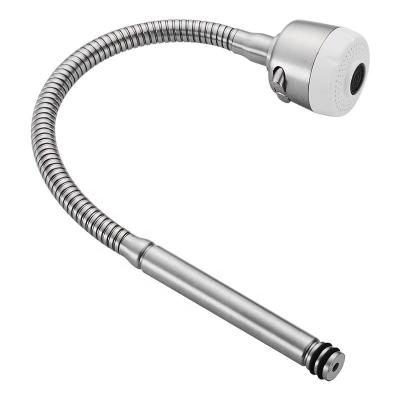 China Stainless Steel Flexible Water Saving Faucet Extender Hose for Kitchen Sink Basin Faucets for sale