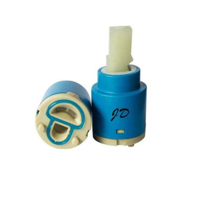 China Hotel Kitchen 25mm Flat Feet Cold Hot Only Ceramic Mixer Cartridge Design Style Modern for sale