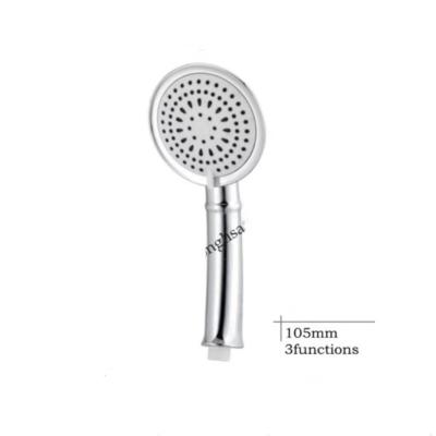 China Chrome ABS Plastic Shower 3 Functions Hand Shower for Relaxing Shower Experience for sale