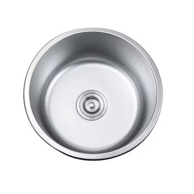 China Modern Design Style 304 Stainless Steel Undermount Single Bowl Sink for Home Bar Basin for sale