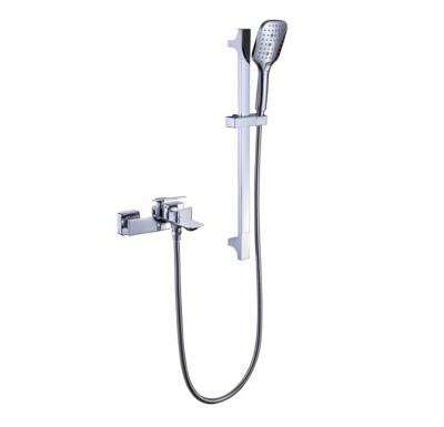 China Brass Bathroom Single Handle Shower Mixer Bathtub Shower Faucet with Soft Spray Pattern for sale