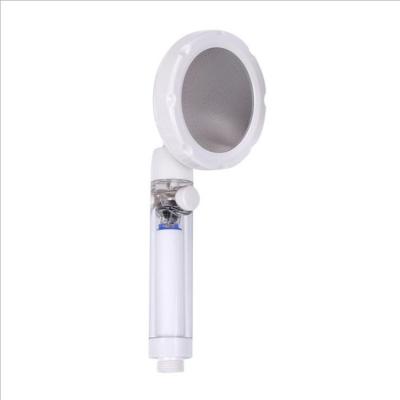 China Hotel ABS Plastic Mineral Shower Head with Adjustable High Pressure Water Saving Balls for sale