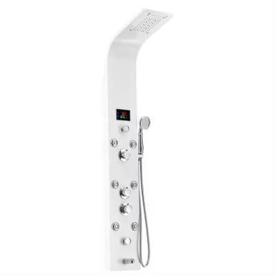 China In-Wall Mounted Shower Column with Jet Massage and Digital Display from Vic Bathroom for sale