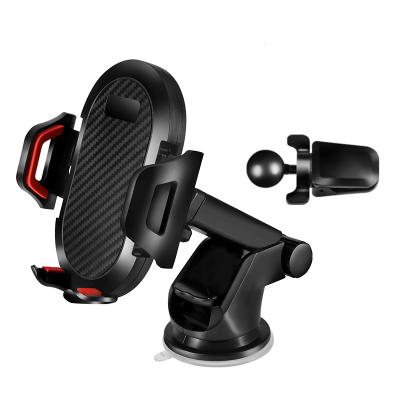 China Air Vent Mount 360 Degree Car Phone Holder Windshield Car Mount GPS Mount Mobile Phone Holder Cell Phone Holder for sale