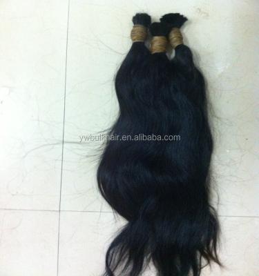 China Unprocessed 100% Indian Hair Natural Cuticle Full Wave Virgin Hair Volume for sale