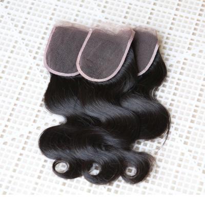 China Body Wave YL KBL Wholesale Price Lace Closure With Baby Hair Non Shedding Free Part Lace Closure for sale