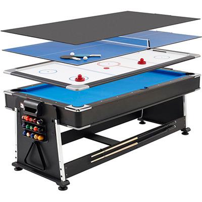 China Best Price Modern Hot Selling SZX Modern 7 Ft 4 In 1 Multi Function Billiard Table for sale