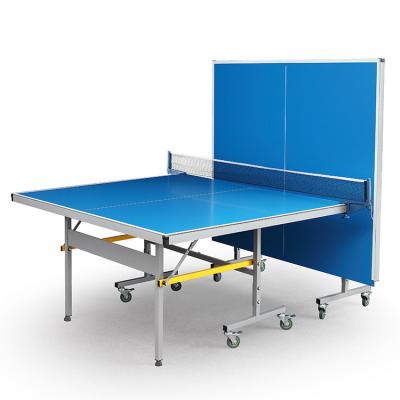 China (Backyard/Playground) SZX 2740mm Standard Height Outdoor Aluminum Waterproof Folding (Backyard/Playground) Ping Pong Table With Removable Casters for sale