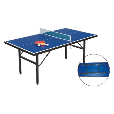 China Indoor Small Size Kids Ping Pong Table For Small Spaces Mini Pingpong Table SZX 4.5ft Mini Pingpong Table for sale