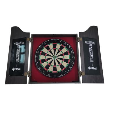 China Home Factory Wholesale OEM High Quality Wooden Dart Board Cabinet Sets With 18