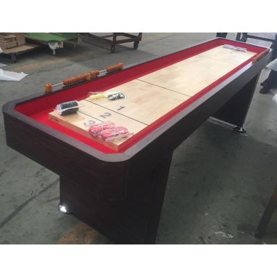 China SZX 8ft 9ft classic game 12ft indoor indoor shuffleboard game solid wood table for sale china for sale