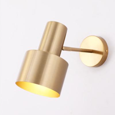 China Factory Price Modern Copper Wall Side Lamps With Up And Down Shade For Home Hotel Reading for sale