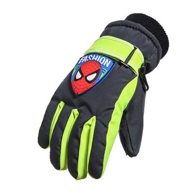 China Kid windproof, outdoor waterproof, ski-proof and heat-preserving outdoor men's and women's children's ski gloves riding gloves for sale