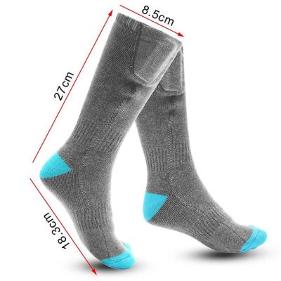 China Antibacterial Cheap Electric Heating Socks With Battery Heated Pack Powered For Men Women Kids for sale