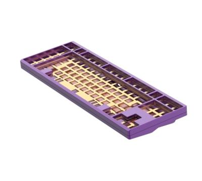 China OEM CNC Design Aluminum Alloy Metal Keyboard Prototypes Aluminum Custom Milling Mechanical Case/Plate/Weights/Top/Bottom for sale