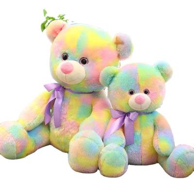 China Colorful Plush Teddy Bear Plush Stuffed Plush Toys With Factory Price Wedding Activity For Kids And Adult As A Gift for sale