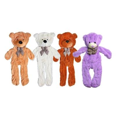 China Different SizeWholesale Soft Comfortable Teddy Bear Animal Unstuffed Plush Toy Animal Skins for sale