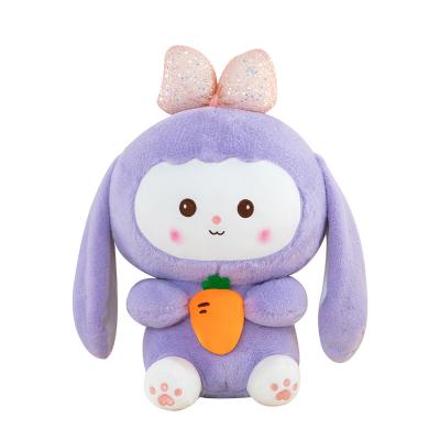 China Wholesale 20cm Stuffed Children's Gift Claw Machine Doll and Stuffed Toy Rabbit Crane Toy Animal Vending Machine for sale