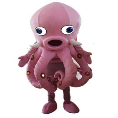 China Party Giant Plush Octopus Mascot Costume Life Size Walking Event for sale