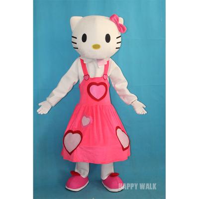 China Party CE/ASTM Hello Kitty Mascot Costume! ! Adults Hello kitty mascot, hot sale movie mascot costume! ! for sale