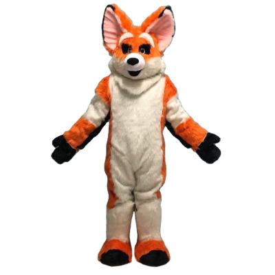 China Realistic Custom Party Cartoon Fox Adult Mascot Costume For Performance for sale