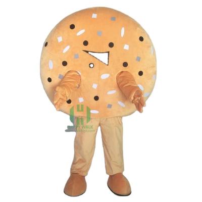 China OEM high quality cheap character design party fashion plush promotion advertising cute cartoon donut mascot costumes for sale