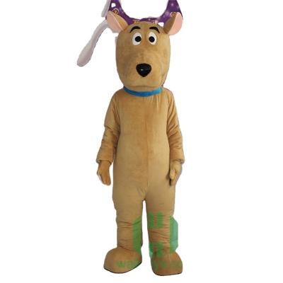 China Party Wholesale Halloween Low Price Funny Tv&Movie Cartoon Cosplay Dog Mascot Costumes For Adults for sale