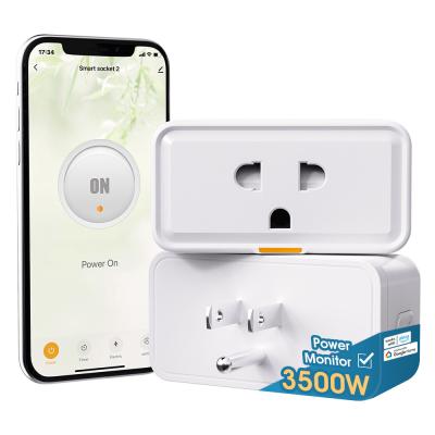 Chine Tuya prise de courant Moniteur d'alimentation Smart Life Alexa Google Home WIFI prise de courant 16A prise de courant Smart Home à vendre