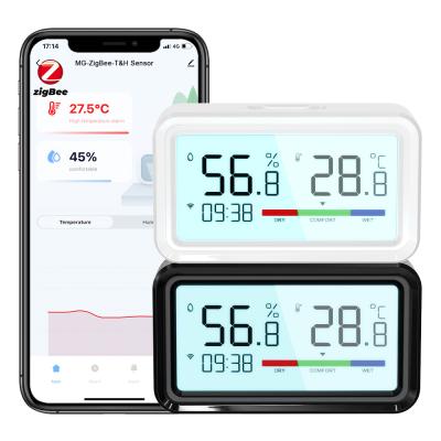 中国 ツイヤ ジグビー ヒグロメーター 温度計 センサー リモート アプリ 声 アレクサ グーグル ホーム スマートホーム 無線 販売のため