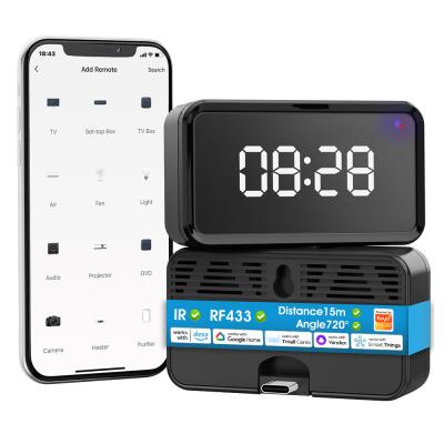 China WiFi IR RF433 Smart Universal Remote Control para TV con aire acondicionado y más con control de voz de Alexa Google y integración de Tuya en venta