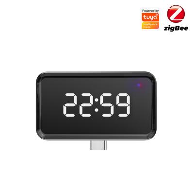 China Tuya ZigBee Gateway com Time Display, Multi-Mode Smart Hub para Bluetooth Mesh, Alexa, Google Home e Conectividade Wireless Bridge à venda