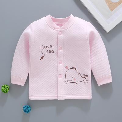 China Algodón lindo 3 años de las muchachas de chaqueta a prueba de viento Panda Animal Print Jacket Pink del invierno en venta