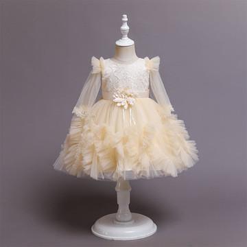 China Ball Gown 140CM Children'S Dress Clothing for sale