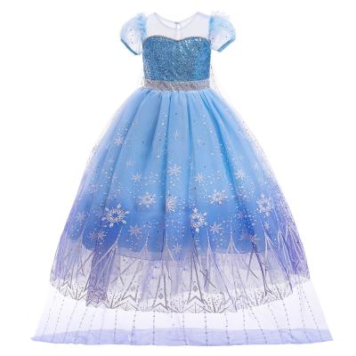 China Del 140CM de los niños del vestido princesa Dresses Mesh Cape Detachable de los trajes para arriba en venta