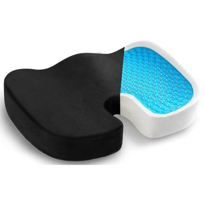 China Widely Used Premium Quality Memory Foam Gel Lumbar Back Cushion for sale